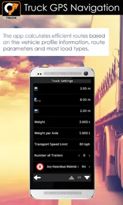 Aponia Truck Navigation android App screenshot 9