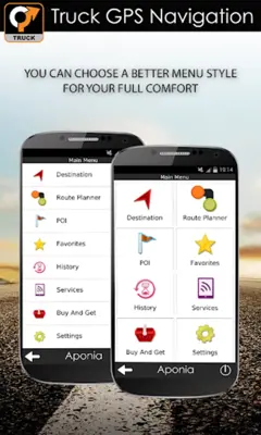 Aponia Truck Navigation android App screenshot 12