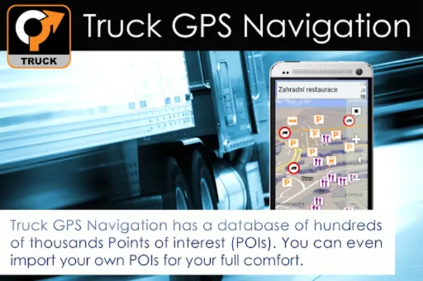 Aponia Truck Navigation android App screenshot 1