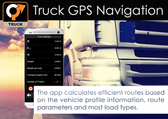 Aponia Truck Navigation android App screenshot 2