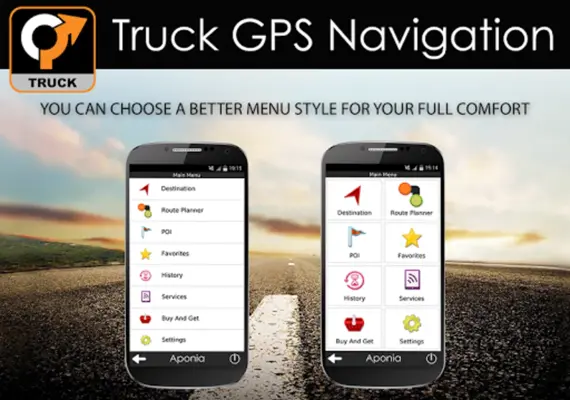 Aponia Truck Navigation android App screenshot 5